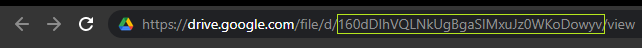 File ID in URL