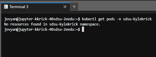 pods in namespace