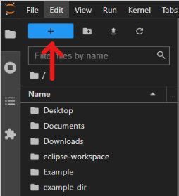 click the plus button